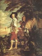 Anthony Van Dyck Charles I King of England Hunting (mk05) oil painting picture wholesale